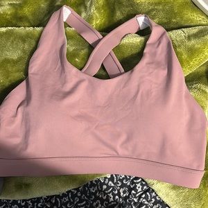 Pink/purple Sports bra with padding